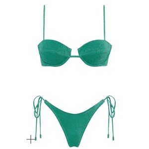 Traingl Mala Jaded Sparkle Bikini